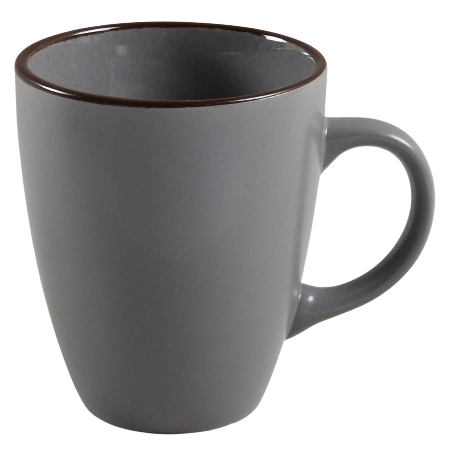 Pierce Gray Mug by Pfaltzgraff-1
