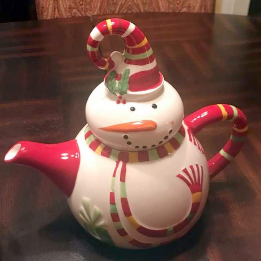 Jolly Holiday Teapot & Lid by Pier 1-1