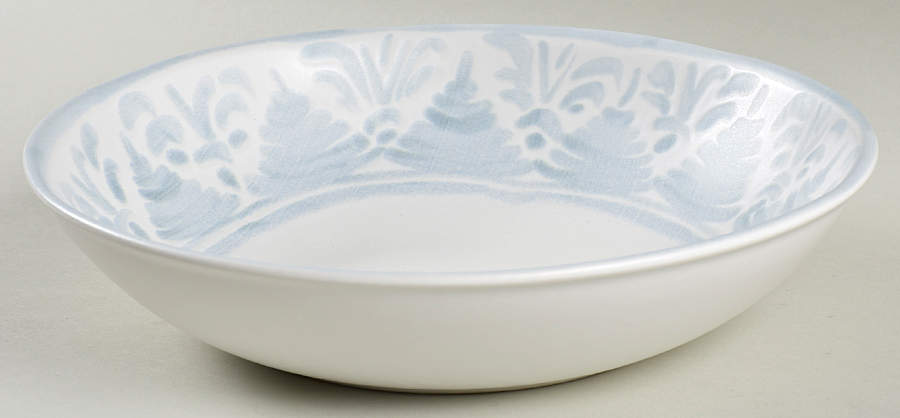 Chambray Tile 9" Round Serving Bowl by Pottery Barn China-1