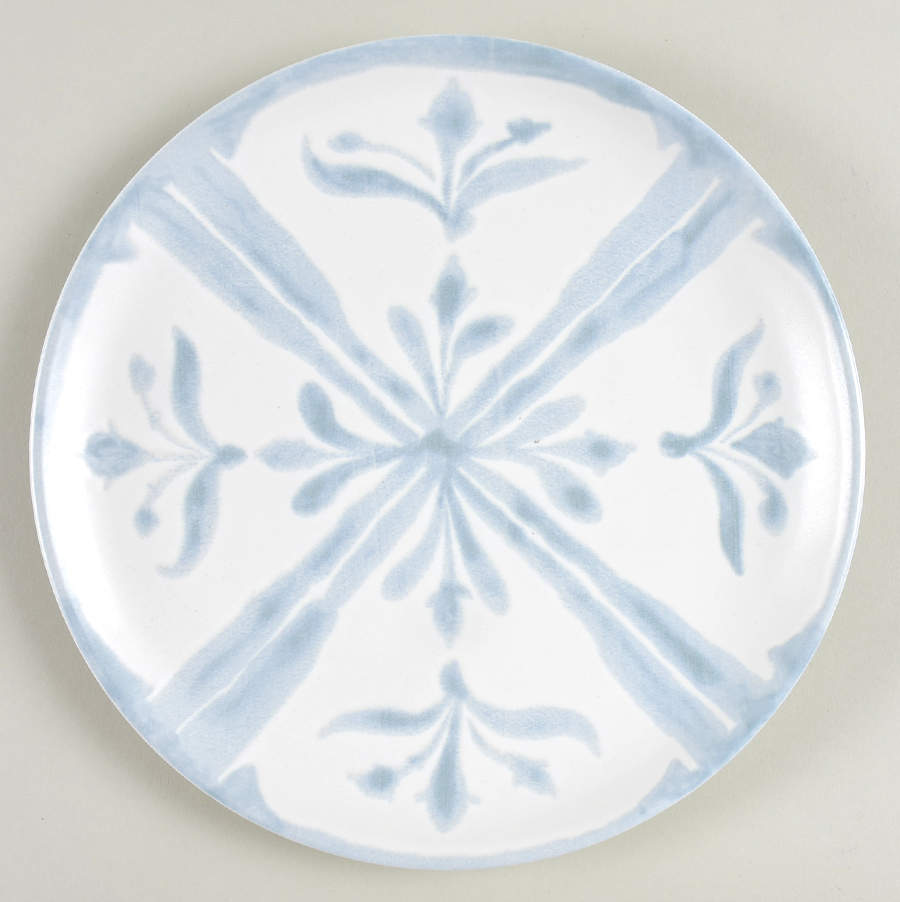 Chambray Tile Salad Plate by Pottery Barn China-1