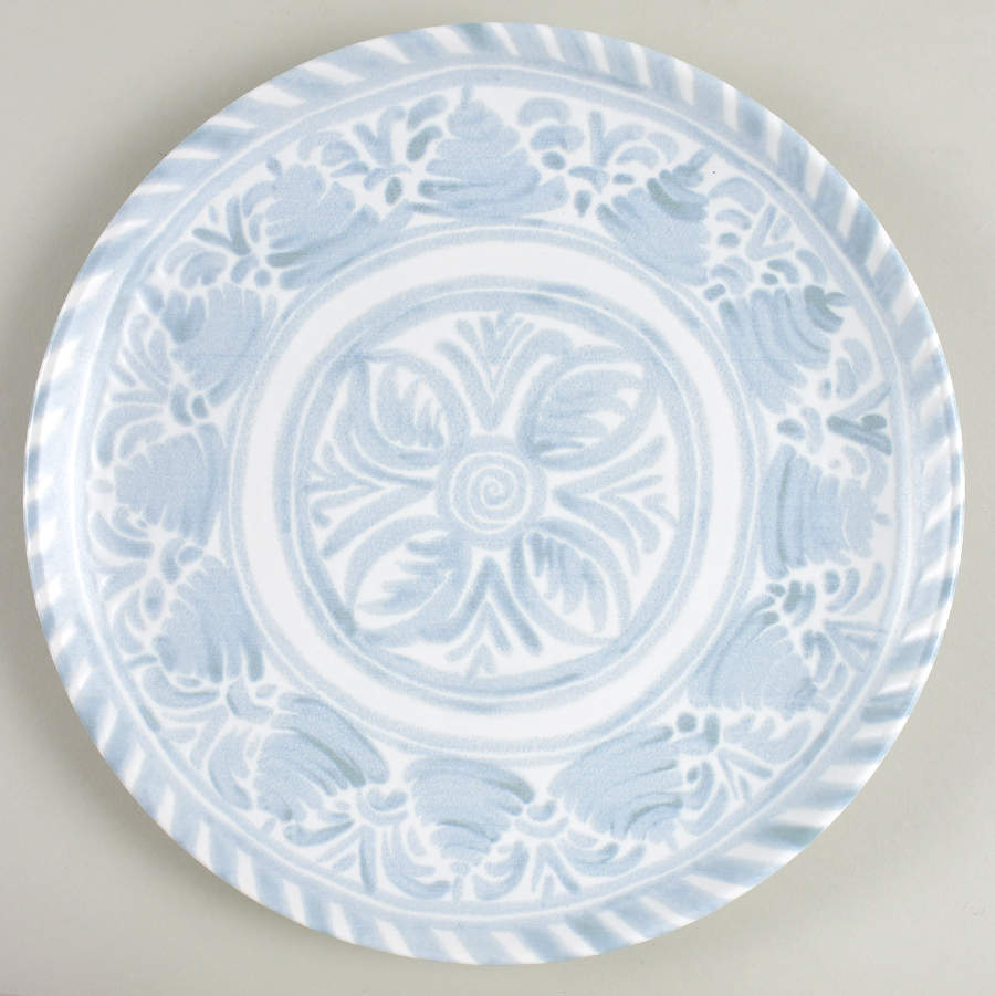 Chambray Tile Dinner Plate by Pottery Barn China-1