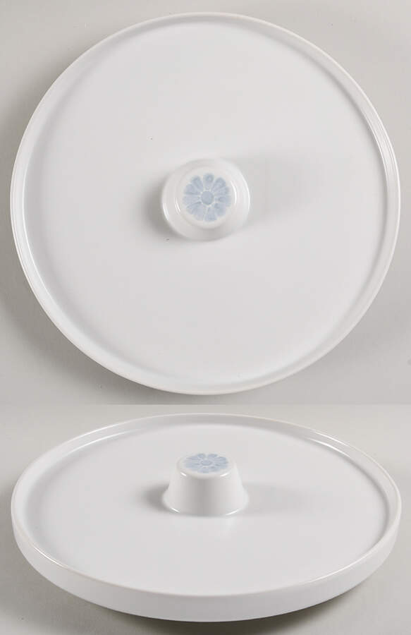 Chambray Tile Lazy Susan-Center Section by Pottery Barn China-1