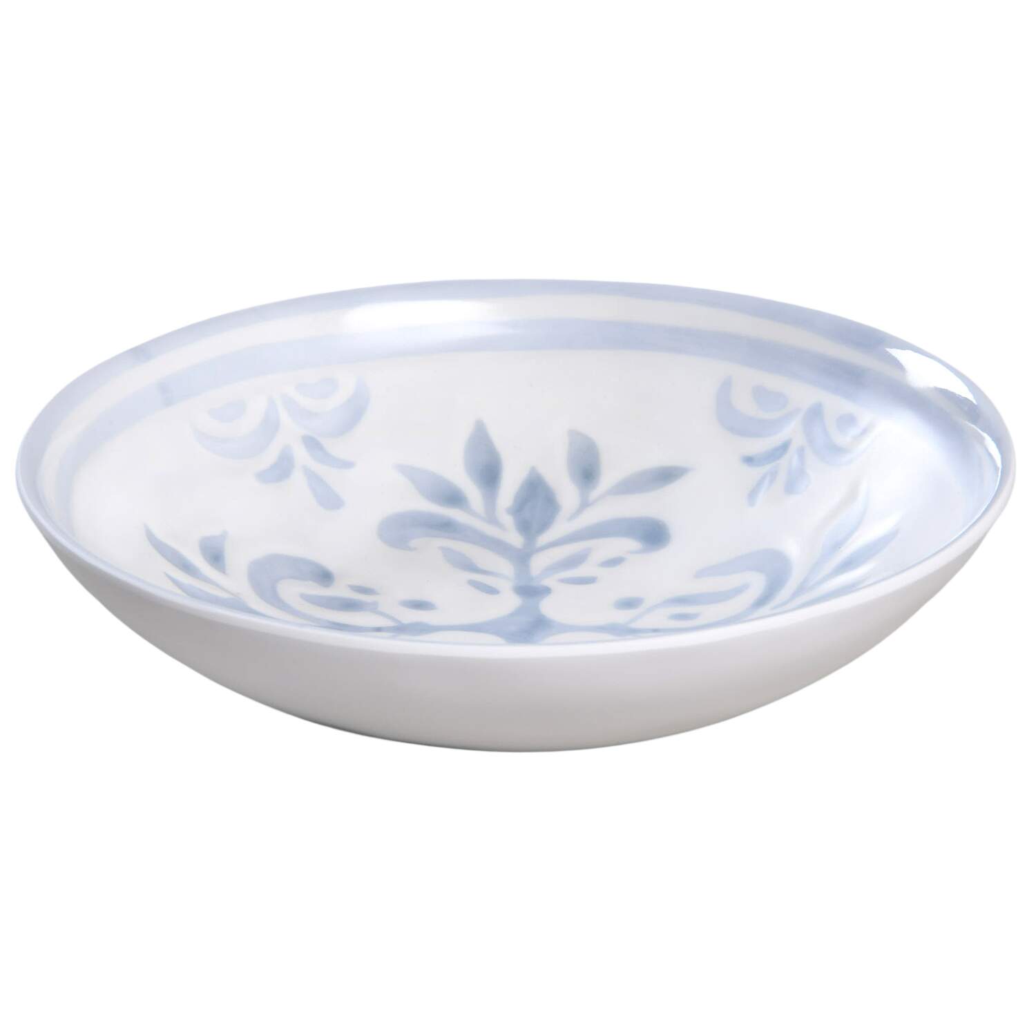 Chambray Tile Melamine Soup/Cereal Bowl by Pottery Barn China-1