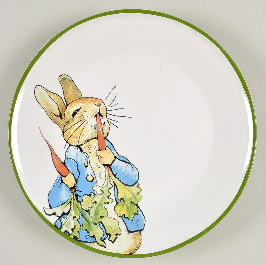 Peter Rabbit Appetizer Plate by Pottery Barn China-1