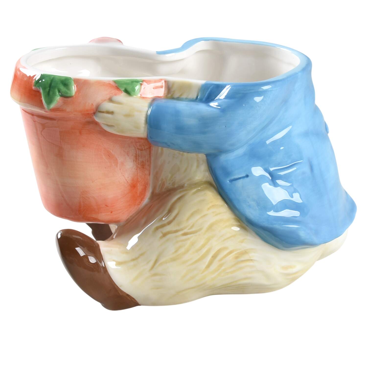 Peter Rabbit Figural Cookie Jar No Lid by Pottery Barn China-1