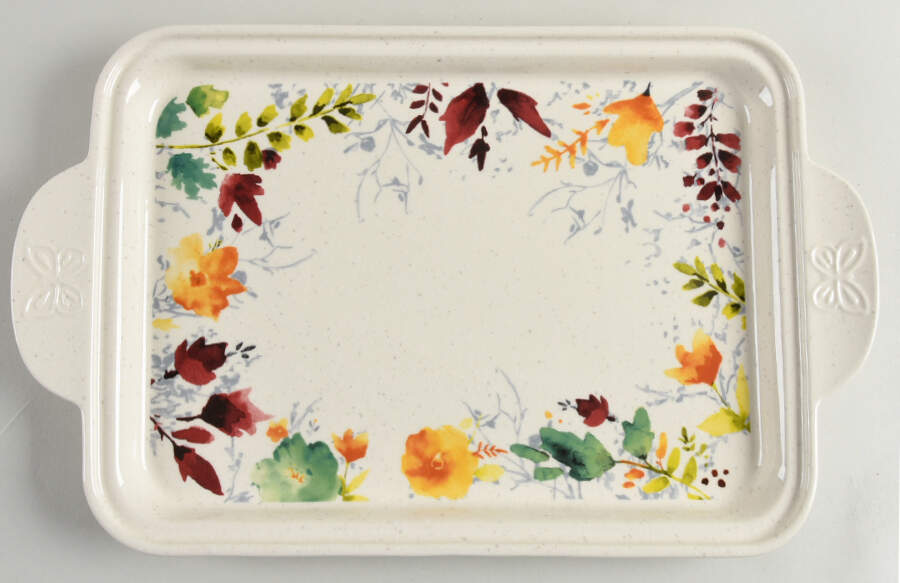 Willow Lid for Rectangular Baker by Pioneer Woman-1