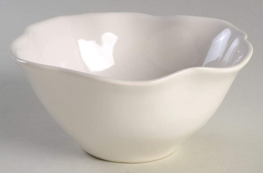 Floret Creamy White 7" All Purpose Bowl by Portmeirion-1