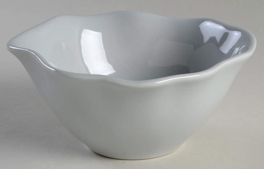 Floret Dove Grey 7" All Purpose Bowl by Portmeirion-1