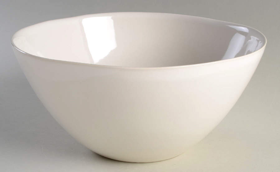 Arbor Creamy White 10" Round Vegetable Bowl by Portmeirion-1