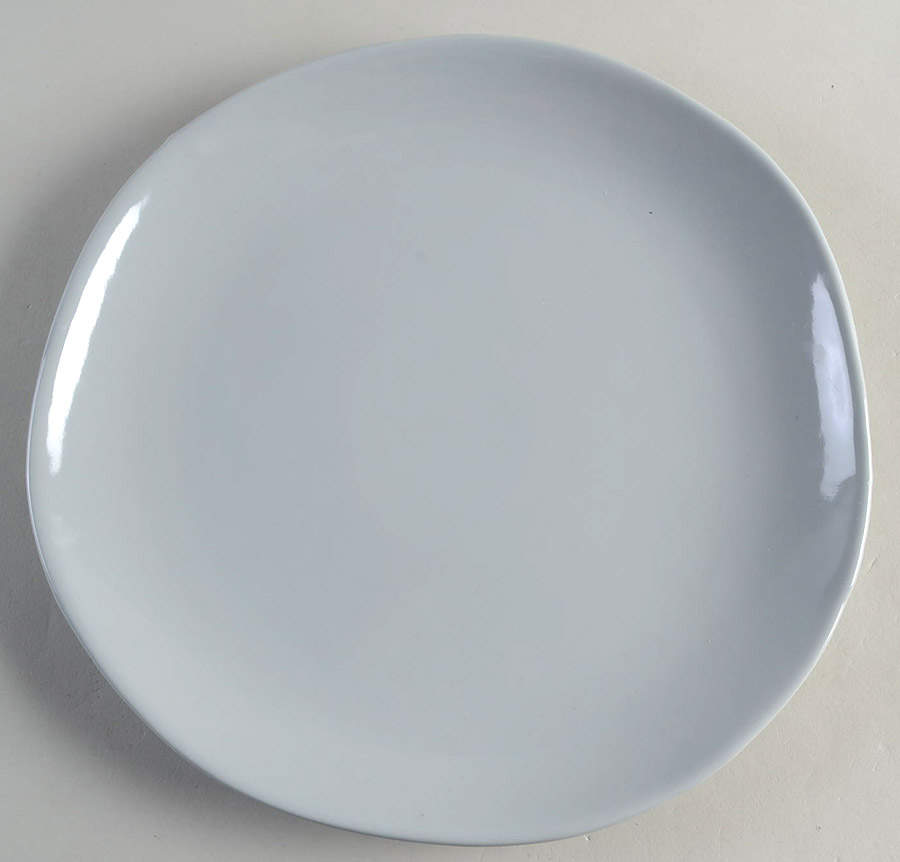 Arbor Dove Grey Dinner Plate by Portmeirion-1