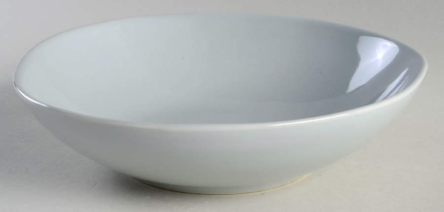 Arbor Dove Grey 9" Individual Pasta Bowl by Portmeirion-1