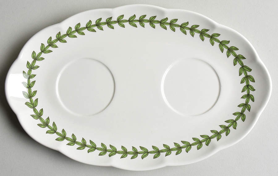 Botanic Garden Bouquet Tray for (3 Piece) Jam/Jelly Set by Portmeirion-1