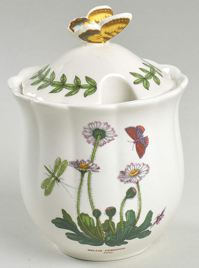 Botanic Garden Bouquet Jam/Jelly & Lid by Portmeirion-1