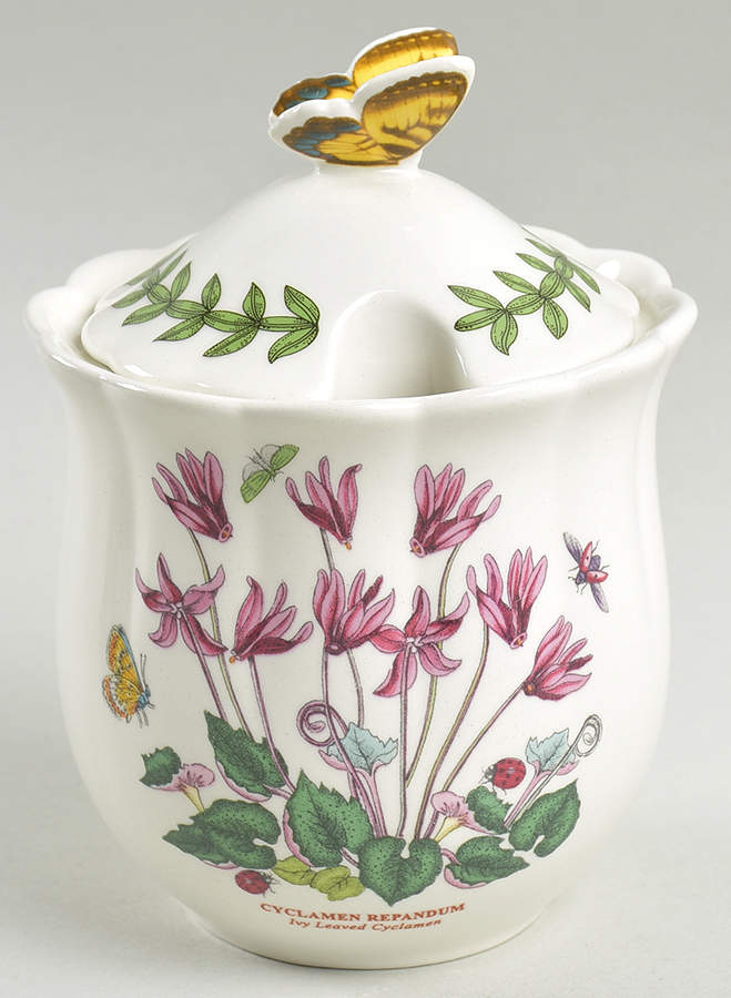 Botanic Garden Bouquet Jam/Jelly & Lid by Portmeirion-1