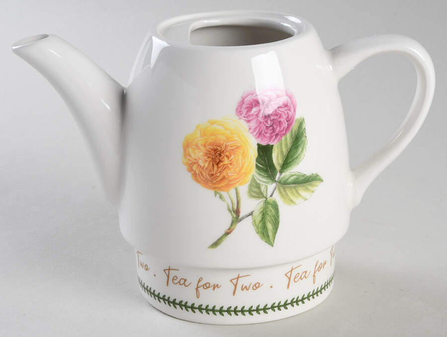Botanic Garden Bouquet Tea for Two Teapot No Lid by Portmeirion-1