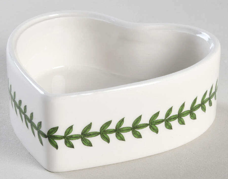 Botanic Garden Bouquet Heart Shape Box No Lid by Portmeirion-1