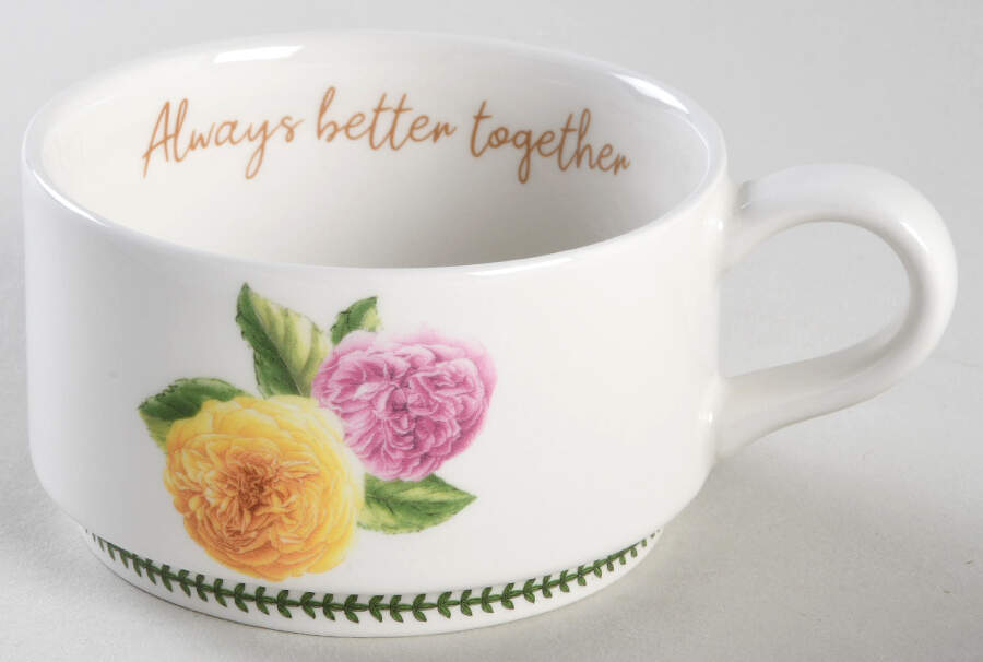 Botanic Garden Bouquet Tea for Two Cup by Portmeirion-1