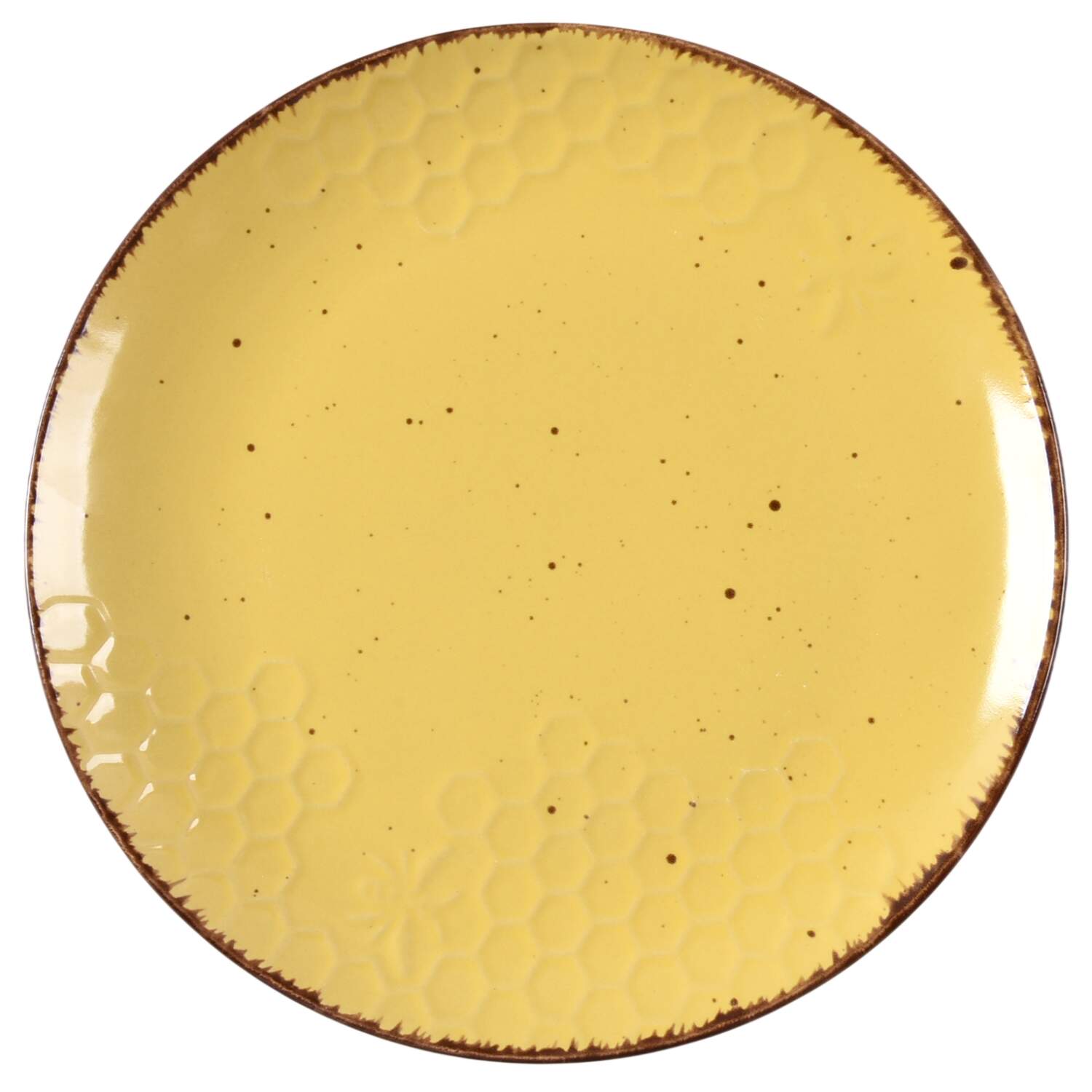 Bumble Bee Yellow Salad Plate by Pfaltzgraff-1