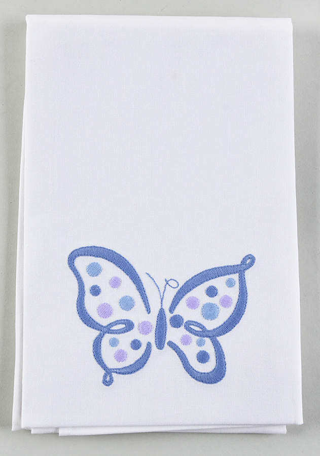 Butterfly Cloth Hand Towel - Set of 2 by Pottery Barn China-1