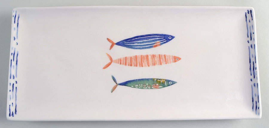 PPC17 14" Rectangular Tray by Papart Ceramics-1