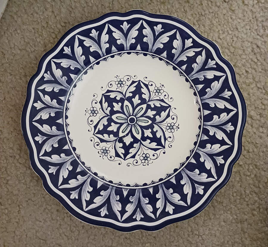 Nova Deruta Salad Plate by Pottery Barn China-1
