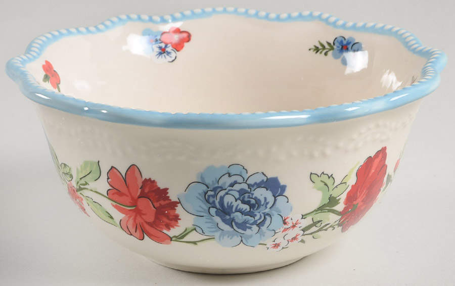 Classic Charm Soup/Cereal Bowl by Pioneer Woman-1