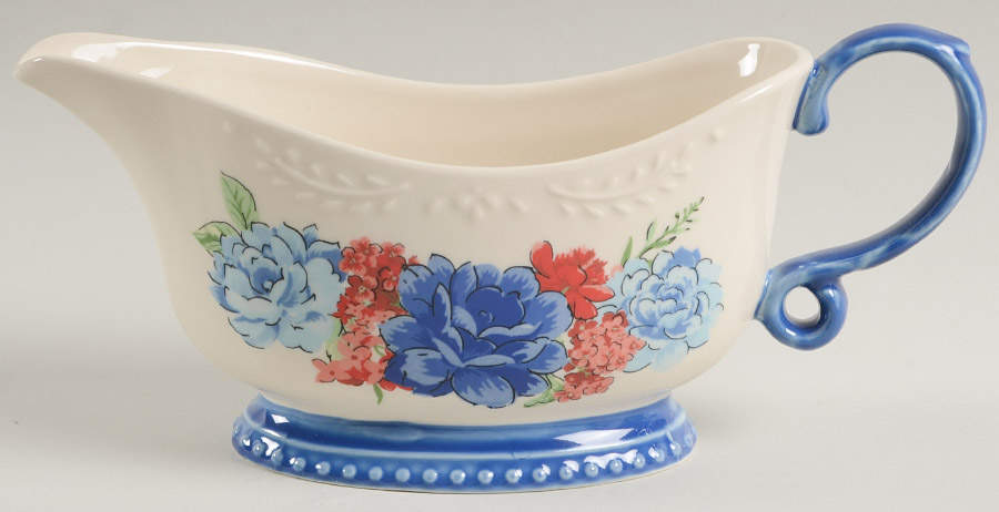Classic Charm Gravy Boat by Pioneer Woman-1