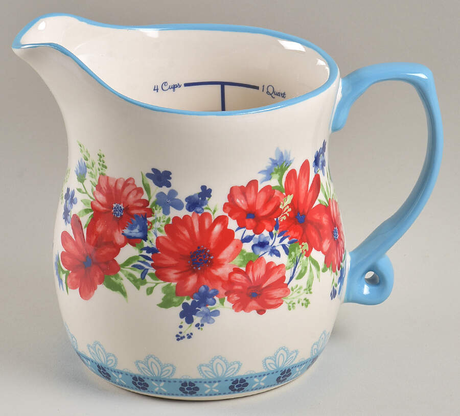 Classic Charm 32 Oz Measuring Jug by Pioneer Woman-1