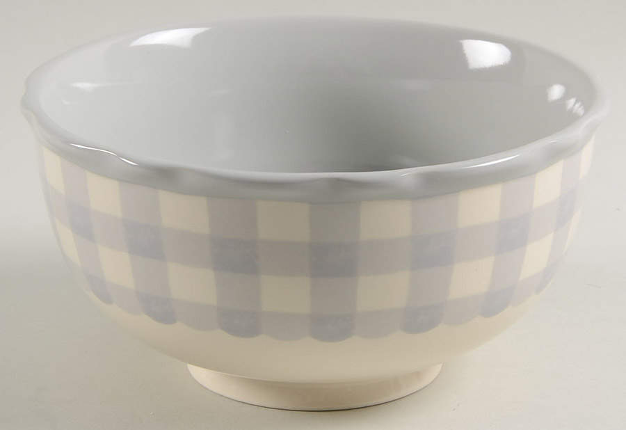 Gingham Soup/Cereal Bowl by Pioneer Woman-1