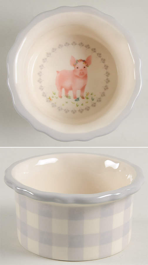 Gingham Ramekin by Pioneer Woman-1
