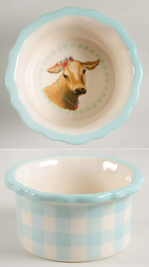 Gingham Ramekin by Pioneer Woman-1