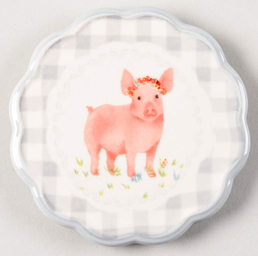 Gingham Coaster by Pioneer Woman-1