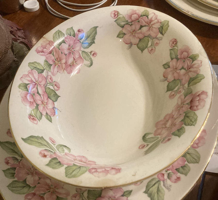 Blossom Time 10" Oval Vegetable Bowl by Pope Gosser-1