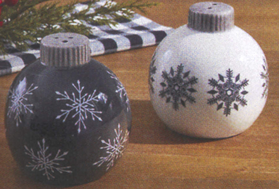 Home for Christmas Figural Salt & Pepper Set by Park Designs-1