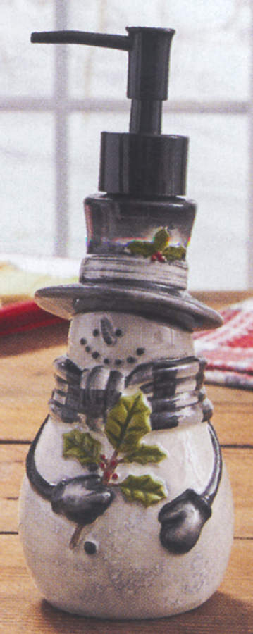 Sketchbook Snowman Soap Dispenser by Park Designs-1