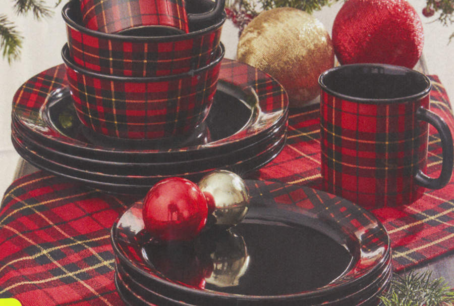 Sportsman Plaid Dinner Plate by Park Designs-1