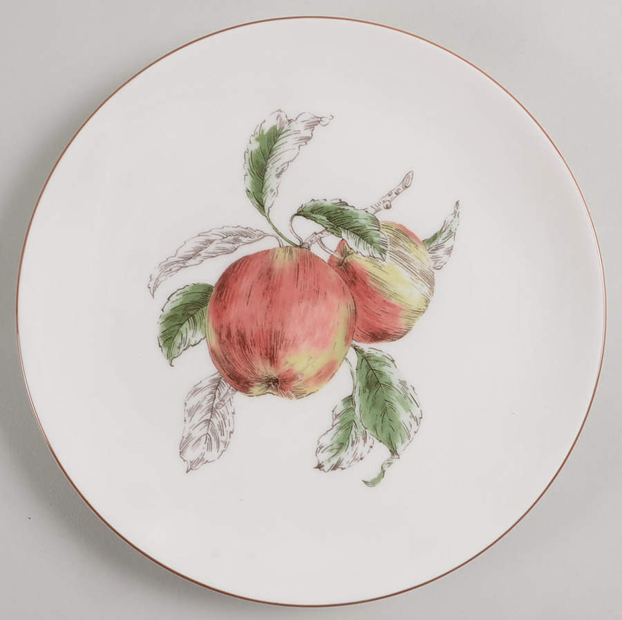 Nature's Bounty Coupe Salad Plate by Portmeirion-1