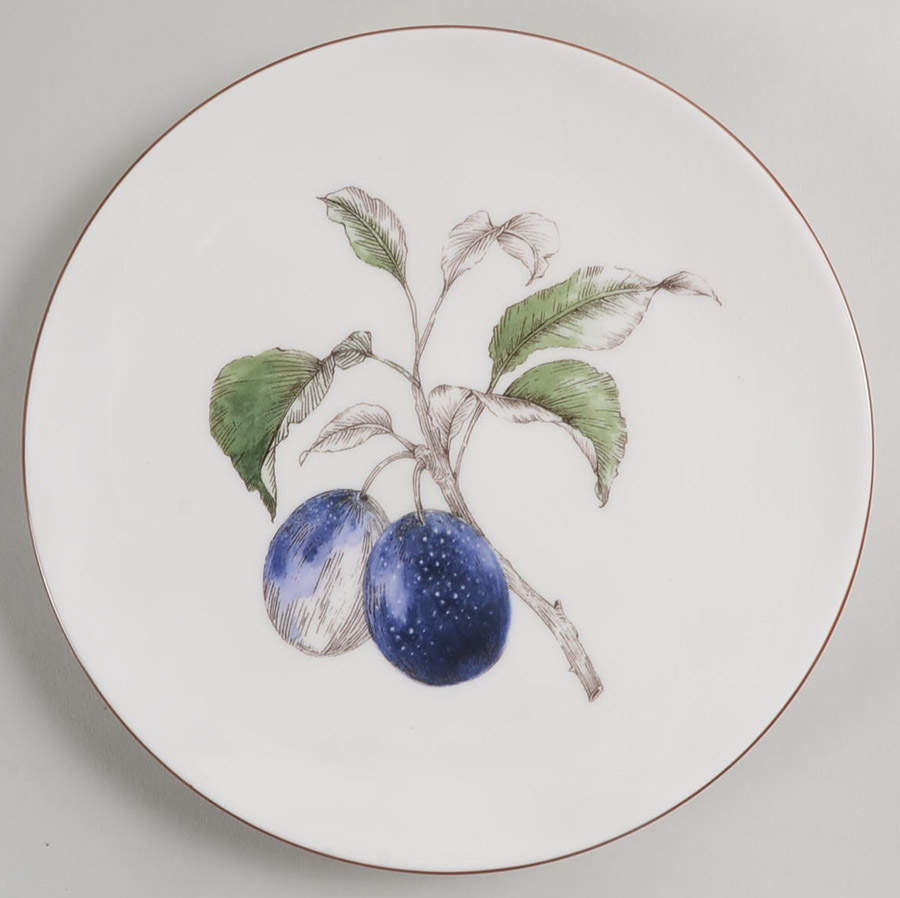 Nature's Bounty Coupe Salad Plate by Portmeirion-1