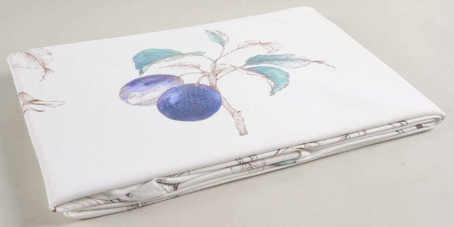 Nature's Bounty 70" Round Tablecloth by Portmeirion-1