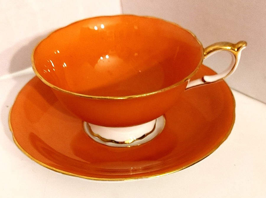 S3737-3 Footed Cup & Saucer Set by Paragon-1