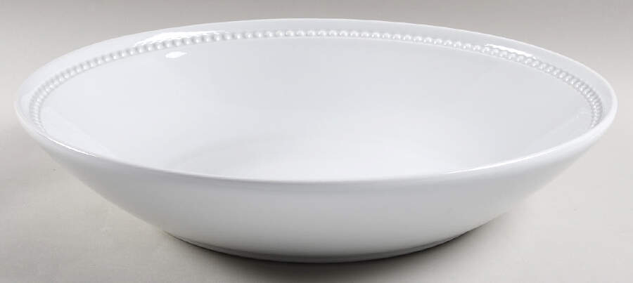 Beaded 13" Pasta Serving Bowl by Pillivuyt-1