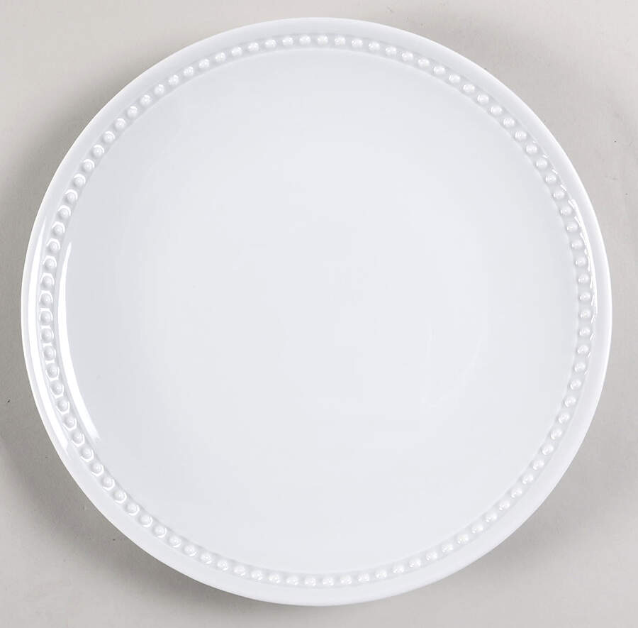Beaded Dinner Plate by Pillivuyt-1