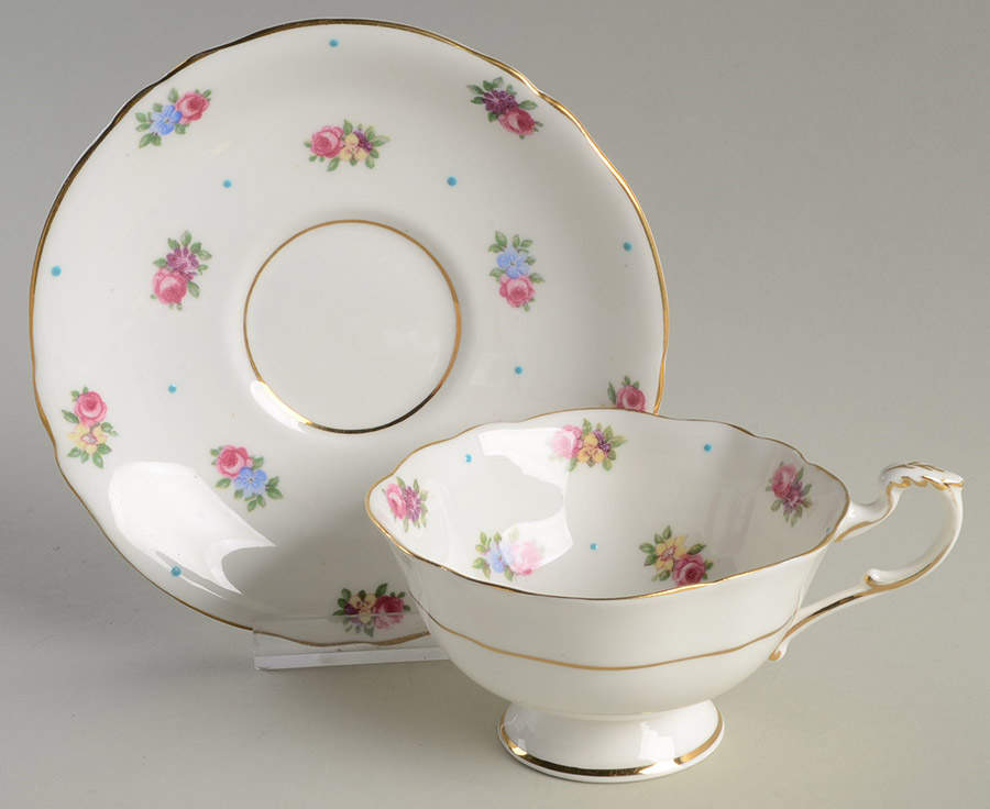 S7693 Footed Cup & Saucer Set by Paragon-1