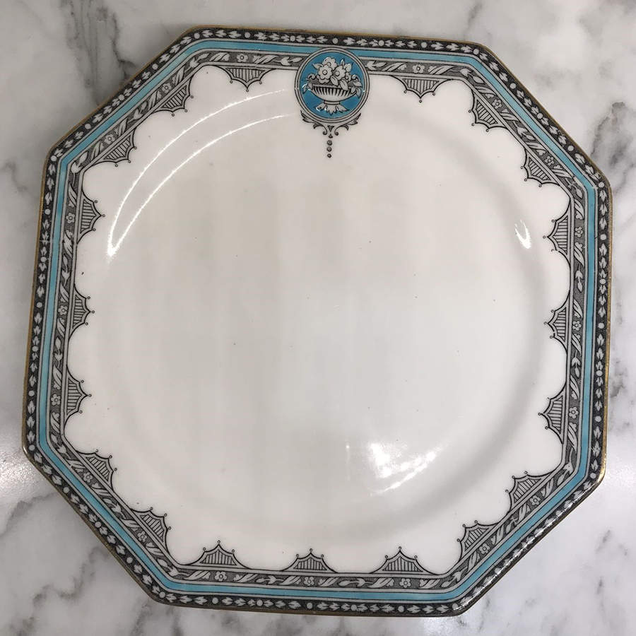 Vase Octagonal Bread & Butter Plate by Paragon-1
