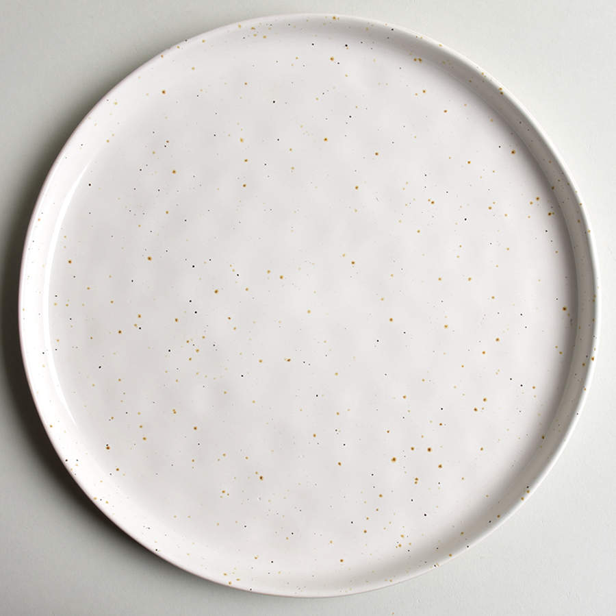 PC51 Cream Dinner Plate by Potter's Corner-1