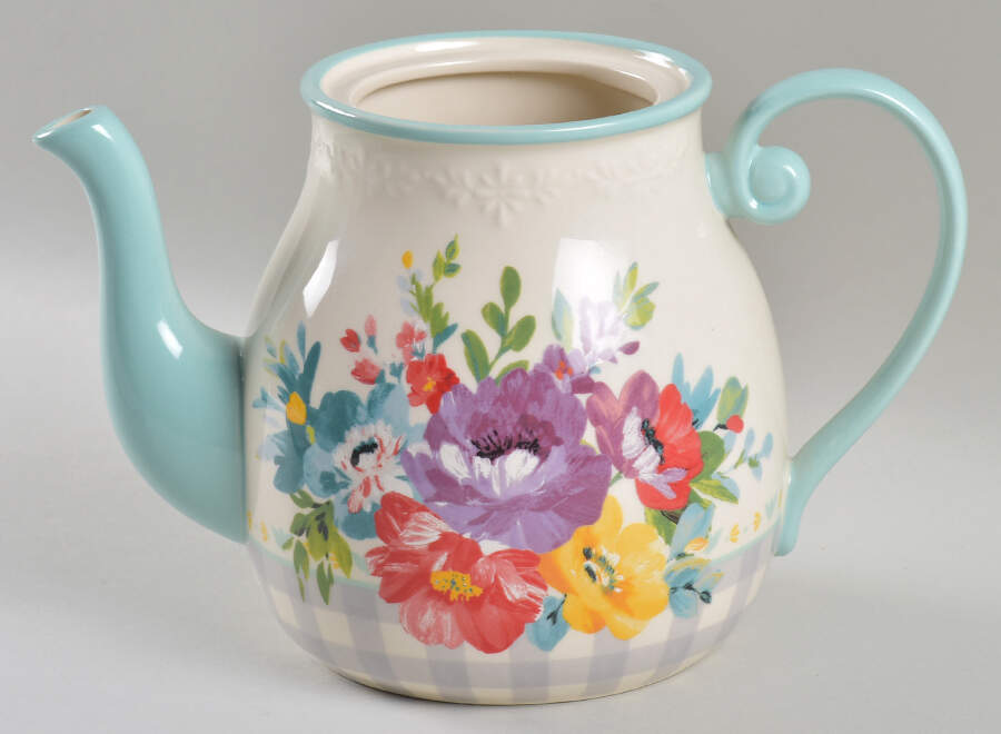 Sweet Romance Teapot No Lid by Pioneer Woman-1