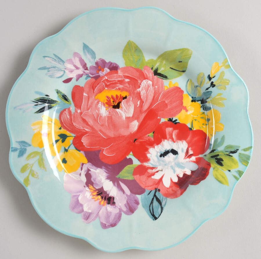 Sweet Romance Salad Plate by Pioneer Woman-1
