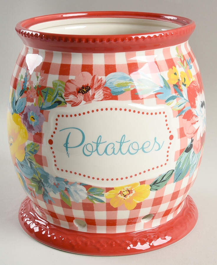 Sweet Romance Potato Keeper No Lid by Pioneer Woman-1