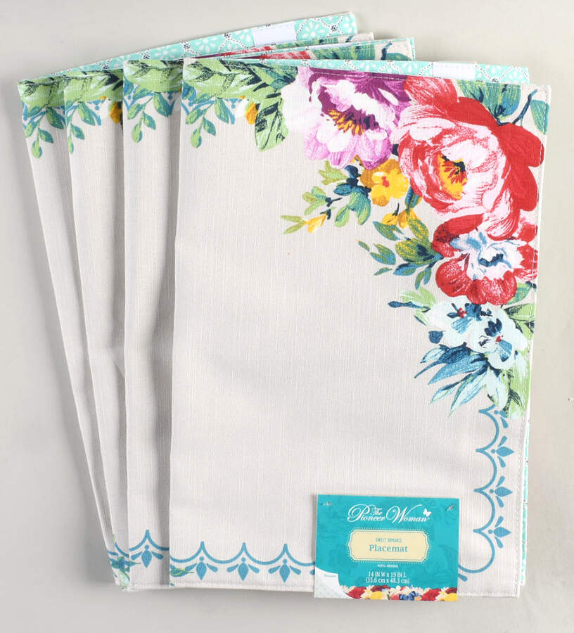 Sweet Romance Cloth Placemat - Set of 4 by Pioneer Woman-1