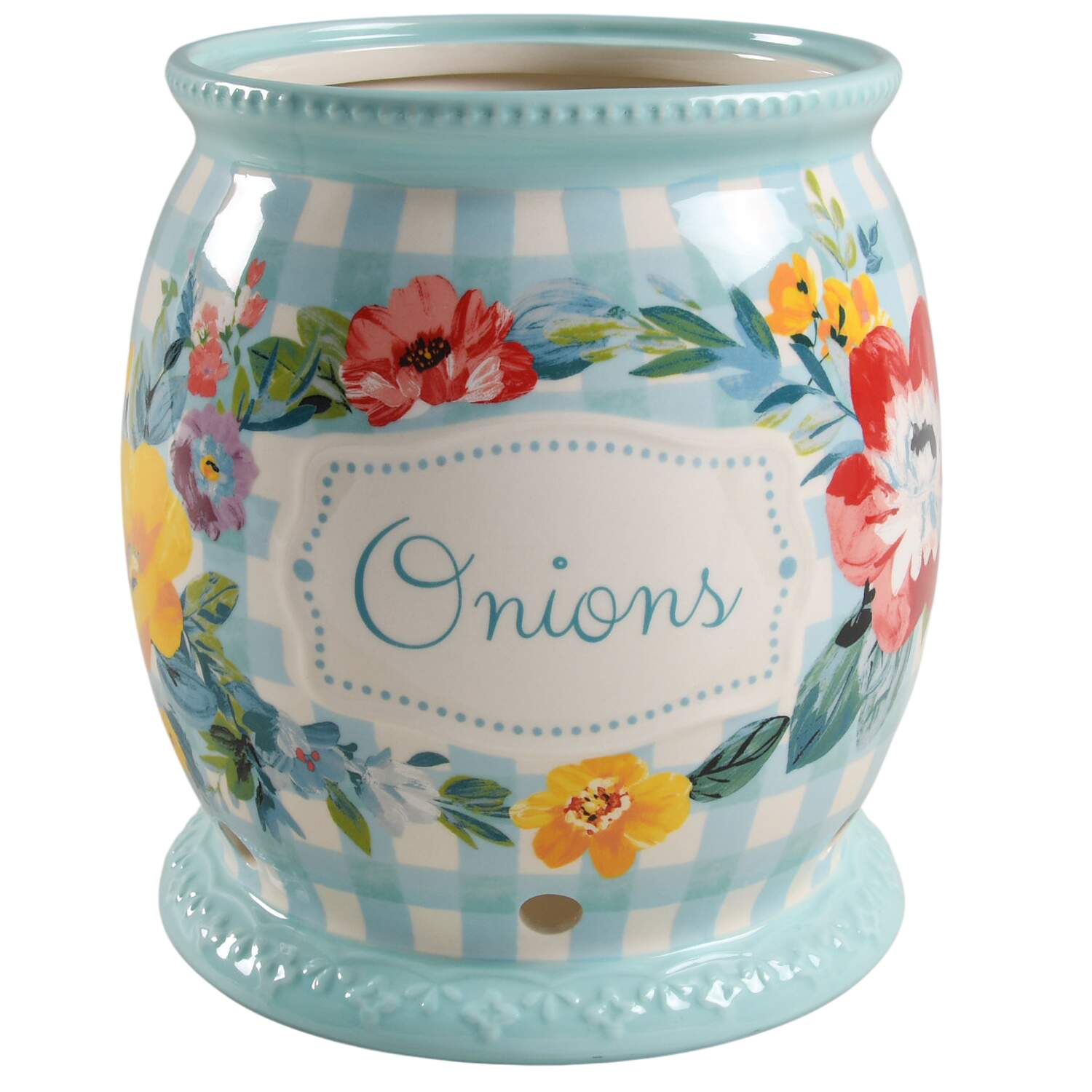 Sweet Romance Onion Jar No Lid by Pioneer Woman-1